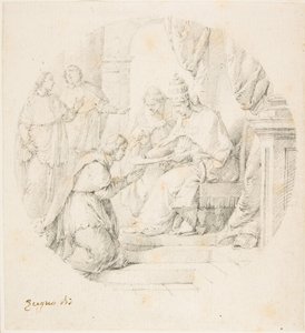 Angelo Maria Querini skabte kardinal af Benedikt XIII, 1709-87.