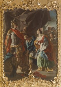 Historier om Alexander, af Francesco De Mura (1696-1782) af Francesco de Mura