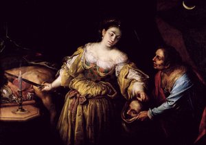 Judith halshugger Holofernes, c.1648-54