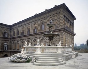 Udsigt over artiskokkens springvand af Francesco del Tadda