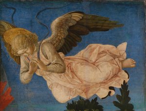 Englepanel af Pistoia Santa Trinità-altertavlen, 1455-1460 af Francesco di Stefano Pesellino