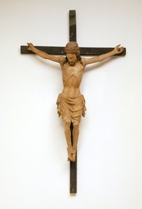 Corpus of Christ, 140010 (pil med polykrom dekoration) af Francesco di Valdambrino