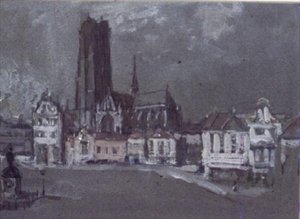 Malines (wc på papir)