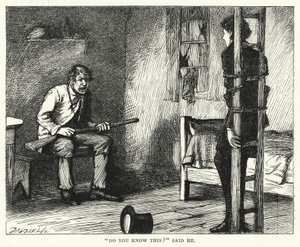 Illustration til Great Expectations af Charles Dickens (gravering)
