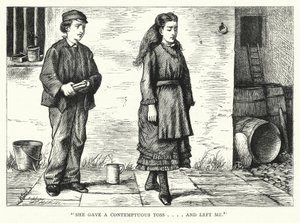 Illustration til Great Expectations af Charles Dickens (gravering)