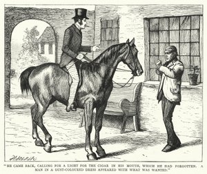 Illustration til Great Expectations af Charles Dickens (gravering) af Francis Arthur Fraser