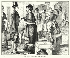 Illustration til store forventninger af Charles Dickens (gravering) af Francis Arthur Fraser