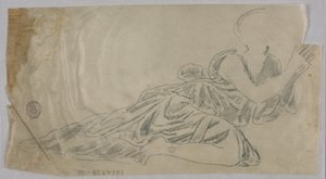 Draperi undersøgelse af Francis Augustus Lathrop