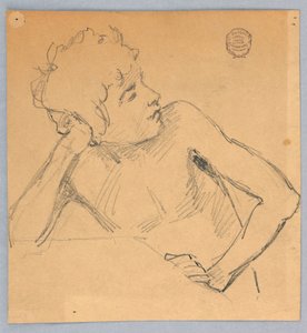 Figurstudie af Francis Augustus Lathrop