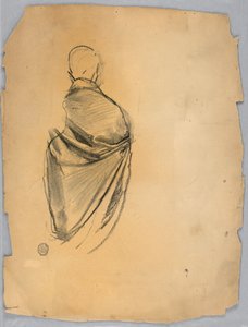 Figur med draperi af Francis Augustus Lathrop
