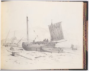 Fiskerbåde af Francis Augustus Lathrop
