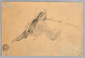 Skitse til en engel af Francis Augustus Lathrop