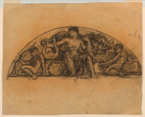Studie til "Apollo," Metropolitan Opera, New York, NY