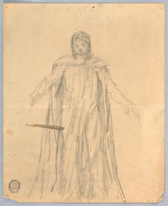 Study for Christ, Chancel of St. Bartholomew, New York