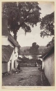 31. Exeter, Cottages at Countess Weir, 186094. af Francis Bedford