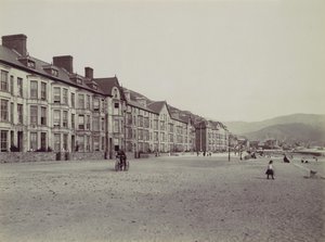 Barmouth. Marine Terrasse og Esplanade, 1870