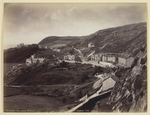 Barmouth, fra oven af Bellevue af Francis Bedford