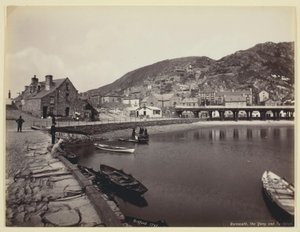 Barmouth, the Quay og Ty Gwyn af Francis Bedford