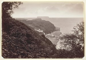 Clovelly fra hobbyen, 186094. af Francis Bedford