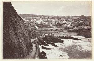 Ilfracombe, Capstone Parade og Wildersmouth, 186094. af Francis Bedford