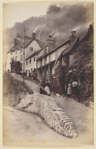 Lynmouth, Mars Hill, 186094. af Francis Bedford
