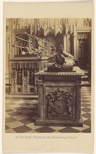 Warwick - Gravsteder i Beauchamp-kapellet af Francis Bedford