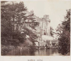 Warwick Castle, ca. 1857 (albumin print) af Francis Bedford