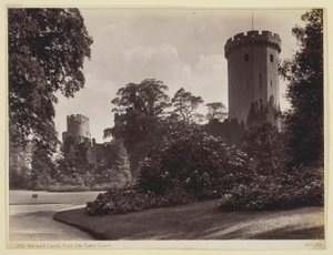 Warwick Castle, fra Outer Court af Francis Bedford