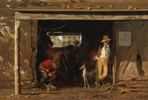 Fritid og arbejde, 1858. af Francis Blackwell Mayer