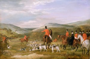 Berkeley-jagten, 1842: Mødet af Francis Calcraft Turner