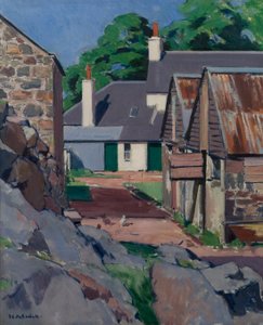 Gården, Isle of Mull af Francis Campbell Boileau Cadell