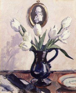 Tulipaner, ca. 1920 (olie på panel)
