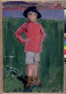 Young Boy on the Shore, Iona