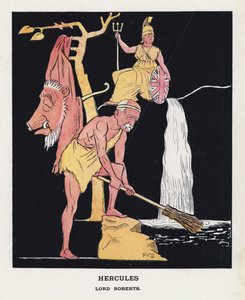 Hercules, Lord Roberts (farve litho) af Francis Carruthers Gould