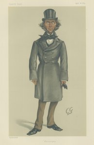 Herbert Spencer af Francis Carruthers Gould