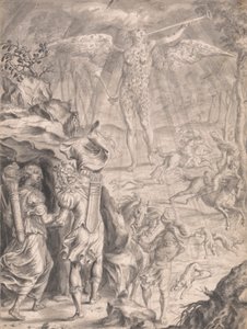 Dido og Aeneas husly i en hule