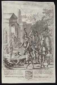 Evander og Aeneas ved Palentium
