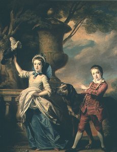 Børn af Sir Edward og Dame Ann Astley, 1767 af Francis Cotes