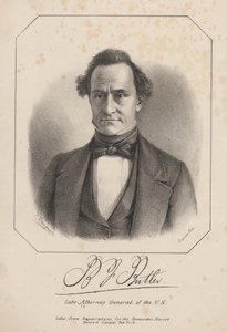 B.J. Butler, litho af Henry G. Langley, 1840 af Francis D