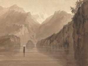 En sø i Norge af Francis Danby