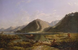 End of Lake Geneva [1985, Cormack, YCBA Concise Catalogue] af Francis Danby
