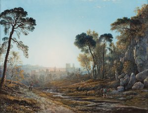 Landskab af Francis Danby