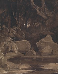 The Haunted Wood af Francis Danby