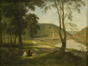 Udsigt over Avon Gorge af Francis Danby