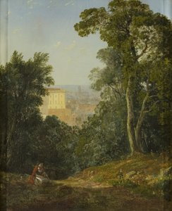 Udsigt over Bristol fra Leigh Woods, ca. 1822 (olie på panel) af Francis Danby