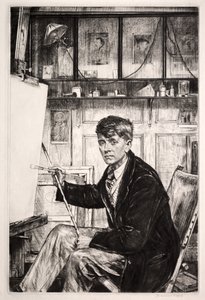 Charles Cundall af Francis Dodd