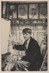 Charles Cundall af Francis Dodd