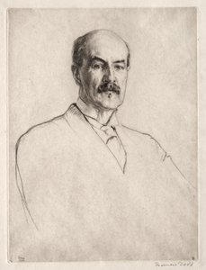 Professor Oliver Elton af Francis Dodd