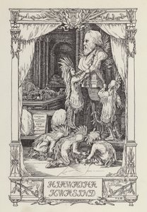Endnu en bog med vers til børn: Hiawatha Kwasind (litografi) af Francis Donkin Bedford