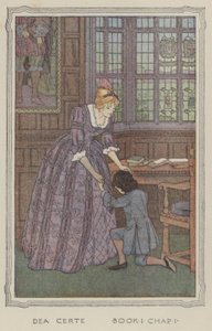 Illustration til The History of Henry Esmond (farvelitografi) af Francis Donkin Bedford